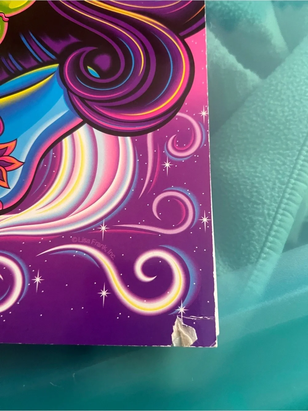 Lisa Frank Genie Girl Spiral Bound Notebook